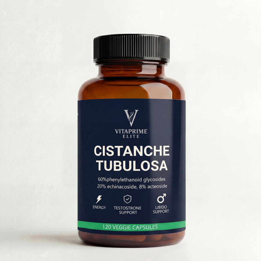 VitaPrime Elite Cistanche Tubulosa supplement bottle