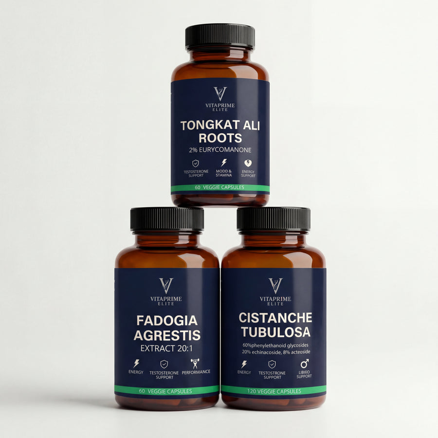 VitaPrime Elite Hybrid TRT Stack supplement bundle